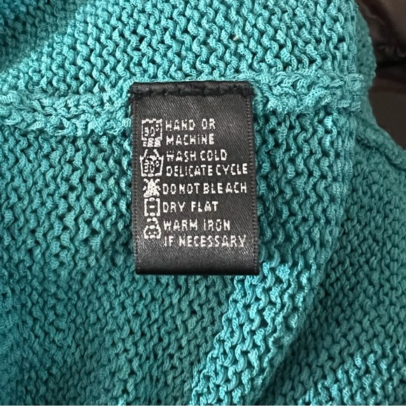 August Silk women’s size XL teal blue sweater/shrug NWT - Picture 6 of 9